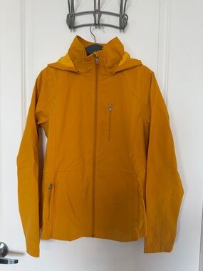 BuffBunny Mustard Hooded Windbreaker Jacket